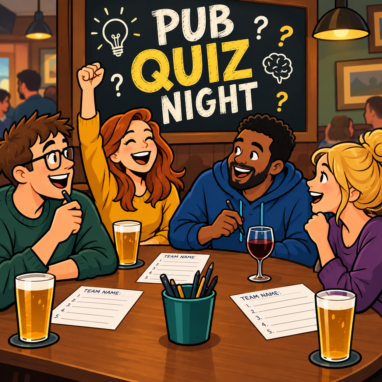 Pub Quiz at the Royal Oak